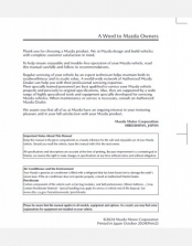 2025 MAZDA CX-90 OWNERS MANUAL